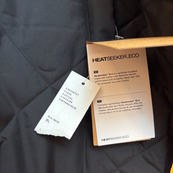 2024 NWT Mens THE NORTH FACE Afterburner Snow Jacket $170 XL Black Green reversi - Picture 3 of 7